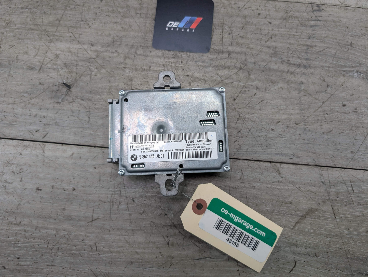 OEM BMW F30 F32 F36 335 435 Audio Active Sound Design Module HARMAN KARDON