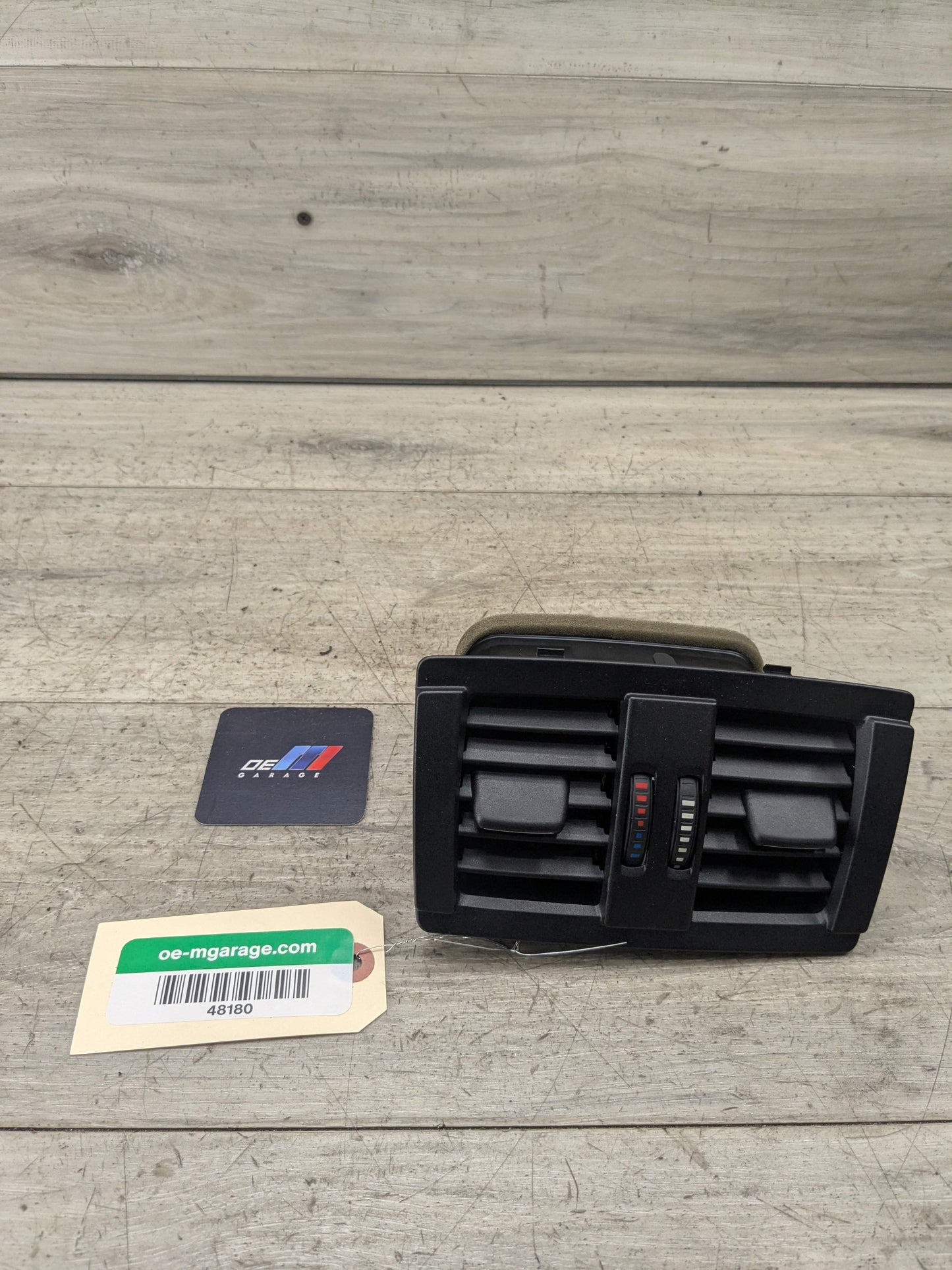 OEM BMW F22 F30 F32 F36 F80 F82 M3 M4 Rear AC Air Vent Trim Cover Panel Black