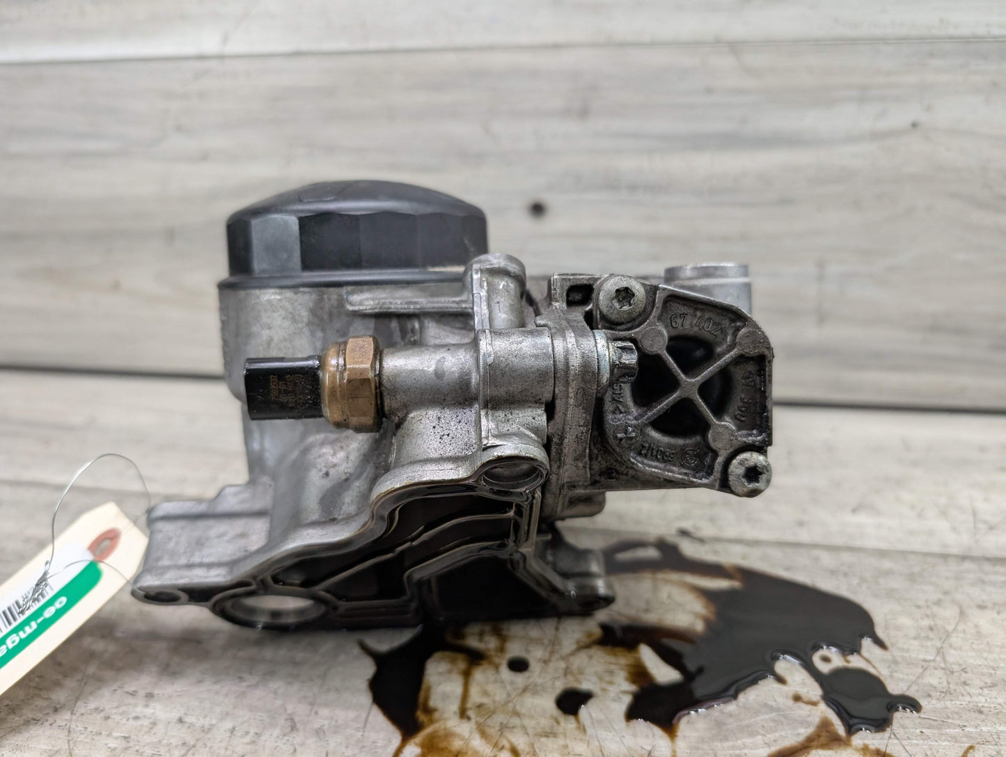 07-13 OEM BMW E82 E90 E92 135 335 N54 N55 Engine Oil Filter Housing COOLER