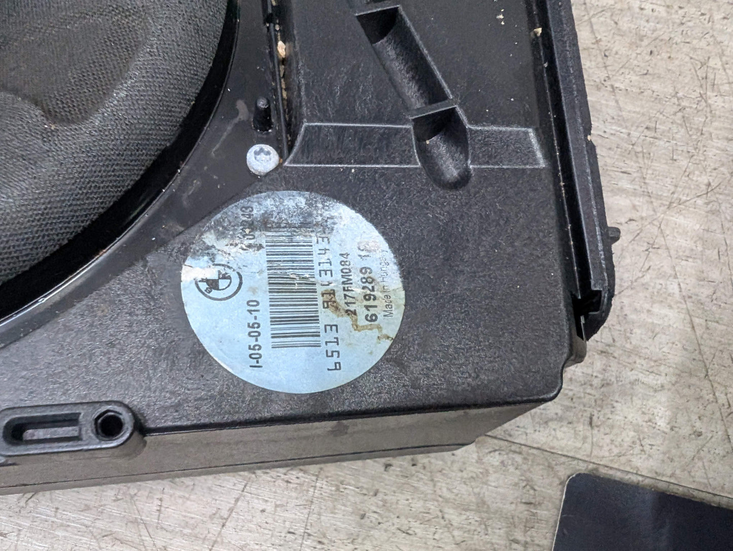 06-13 OEM BMW E82 E90 E92 E93 HiFi Hi-Fi Bass Audio Speaker Sub Subwoofer PAIR