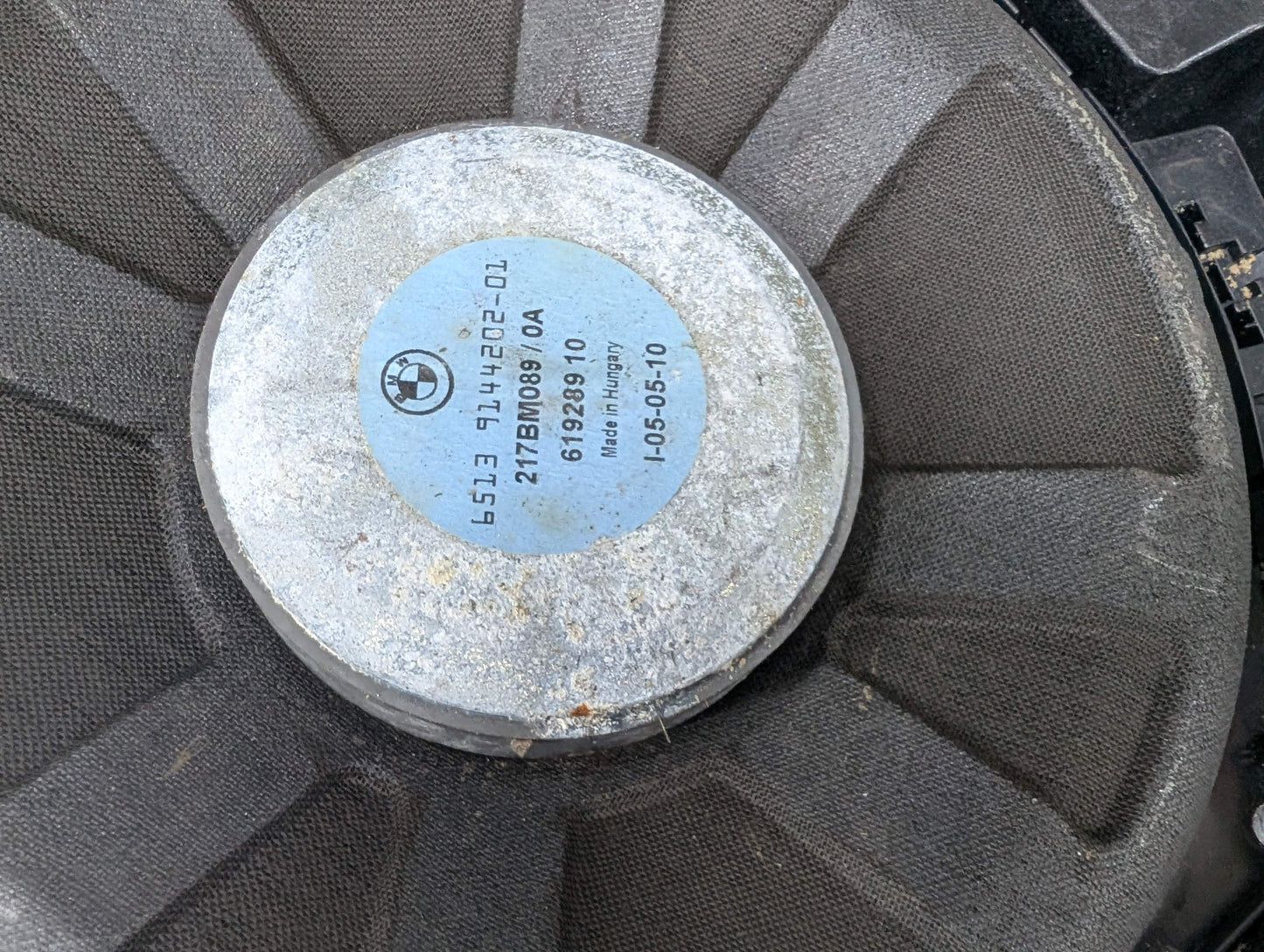 06-13 OEM BMW E82 E90 E92 E93 HiFi Hi-Fi Bass Audio Speaker Sub Subwoofer PAIR