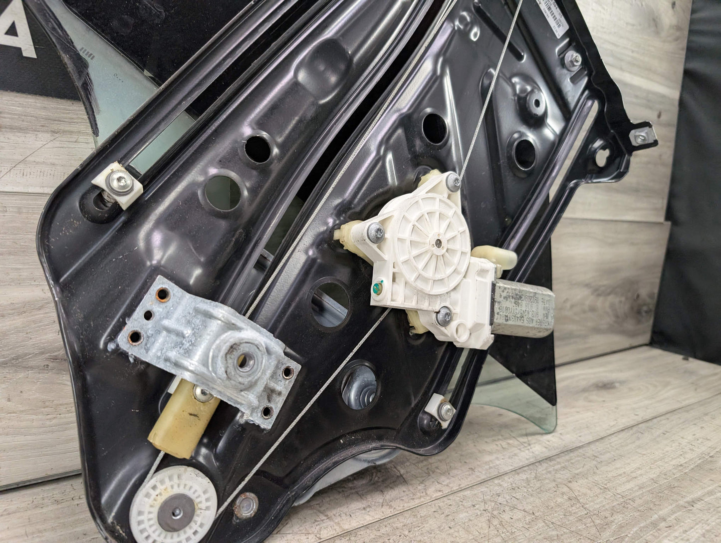 OEM BMW E88 128 135 Convertible Rear Right Passenger Window Regulator Motor