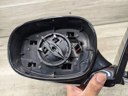 10-13 OEM BMW E2 E88 Front Left Driver Side Heated Mirror Assembly Silver 354