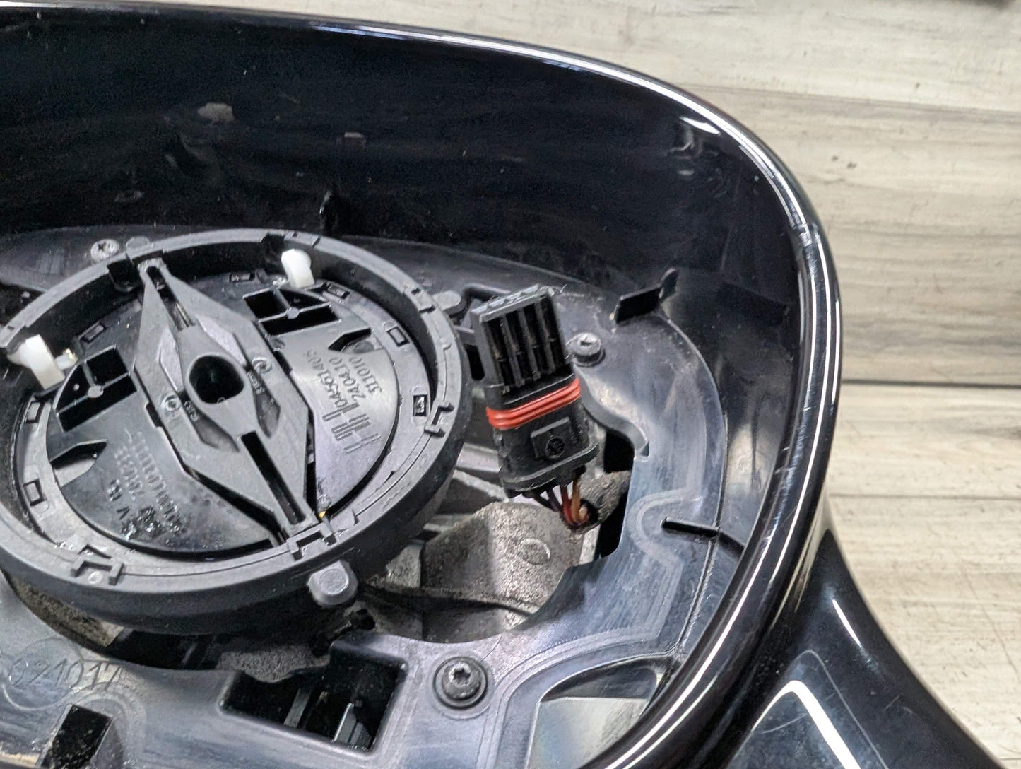 10-13 OEM BMW E2 E88 Front Left Driver Side Heated Mirror Assembly Silver 354