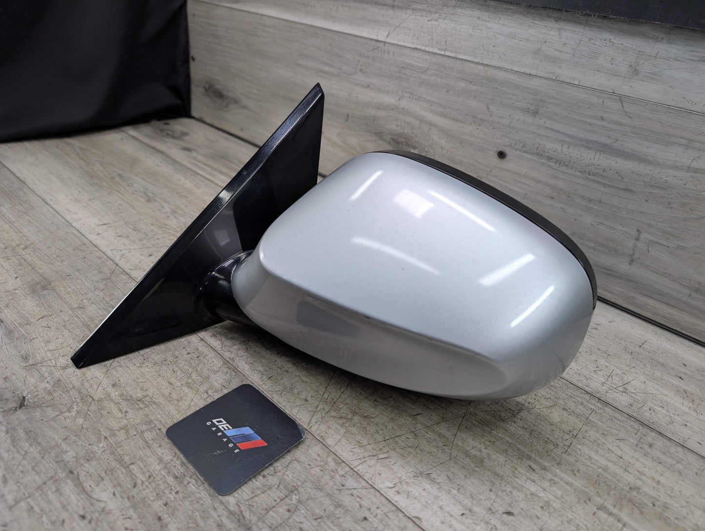 10-13 OEM BMW E2 E88 Front Left Driver Side Heated Mirror Assembly Silver 354