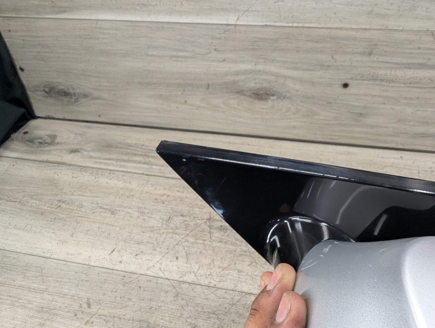 10-13 OEM BMW E2 E88 Front Left Driver Side Heated Mirror Assembly Silver 354