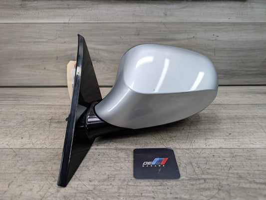 10-13 OEM BMW E2 E88 Front Left Driver Side Heated Mirror Assembly Silver 354