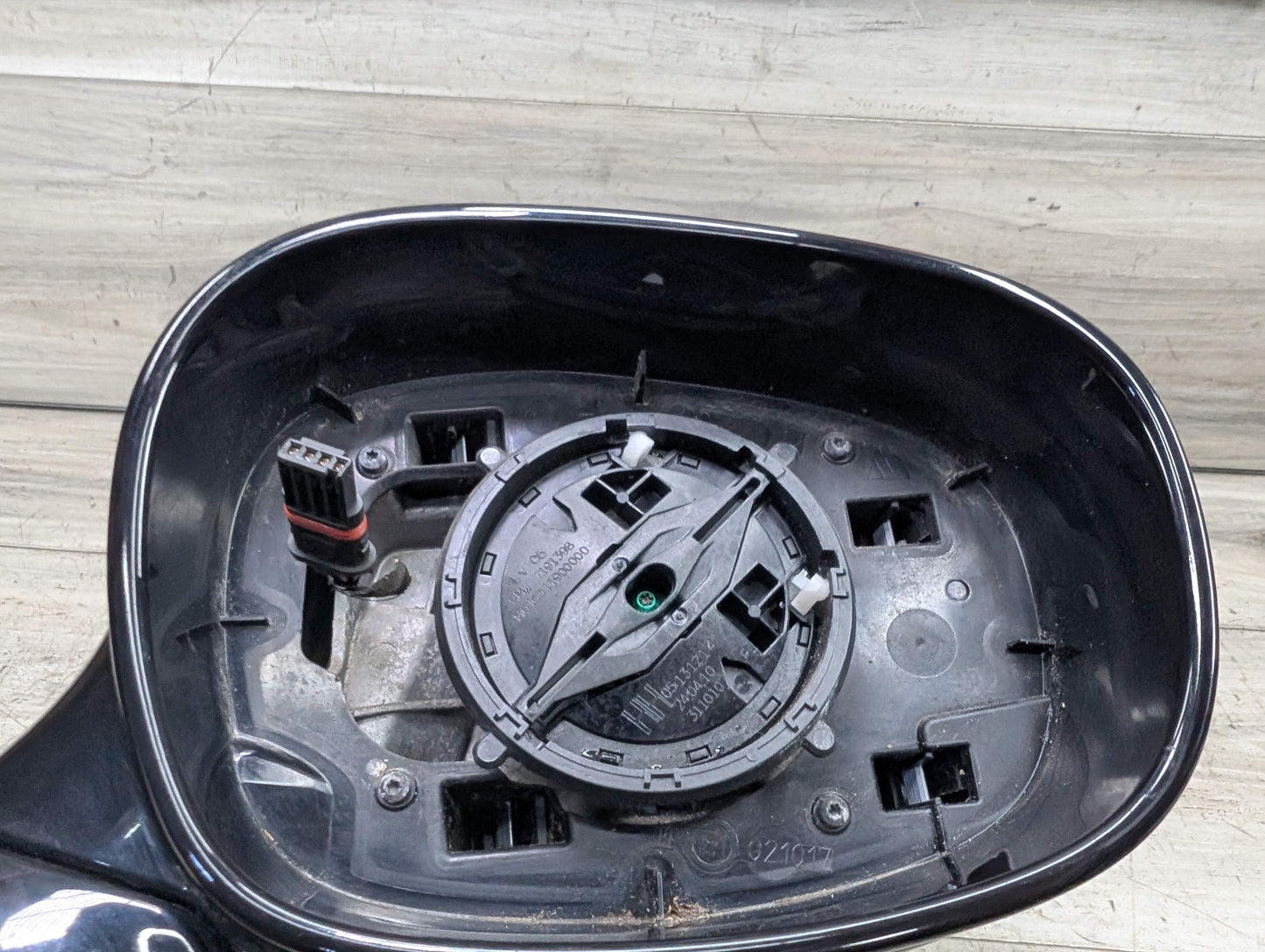 10-13 OEM BMW E2 E88 Front Right Passenger Side Heated Mirror Assembly Silver