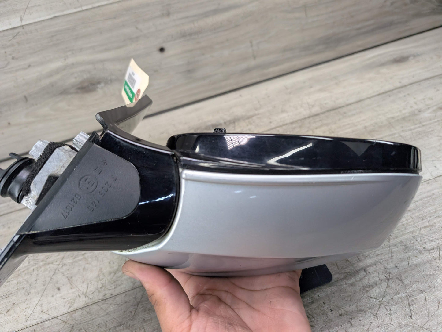 10-13 OEM BMW E2 E88 Front Right Passenger Side Heated Mirror Assembly Silver