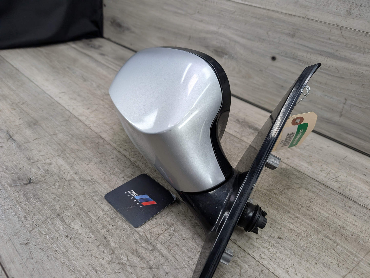 10-13 OEM BMW E2 E88 Front Right Passenger Side Heated Mirror Assembly Silver