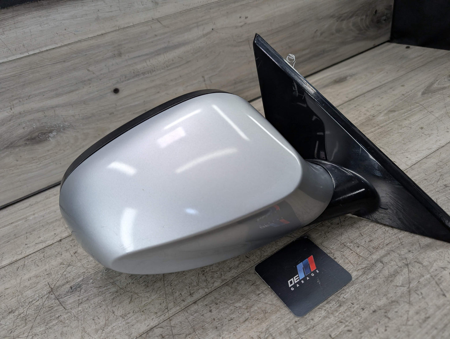 10-13 OEM BMW E2 E88 Front Right Passenger Side Heated Mirror Assembly Silver