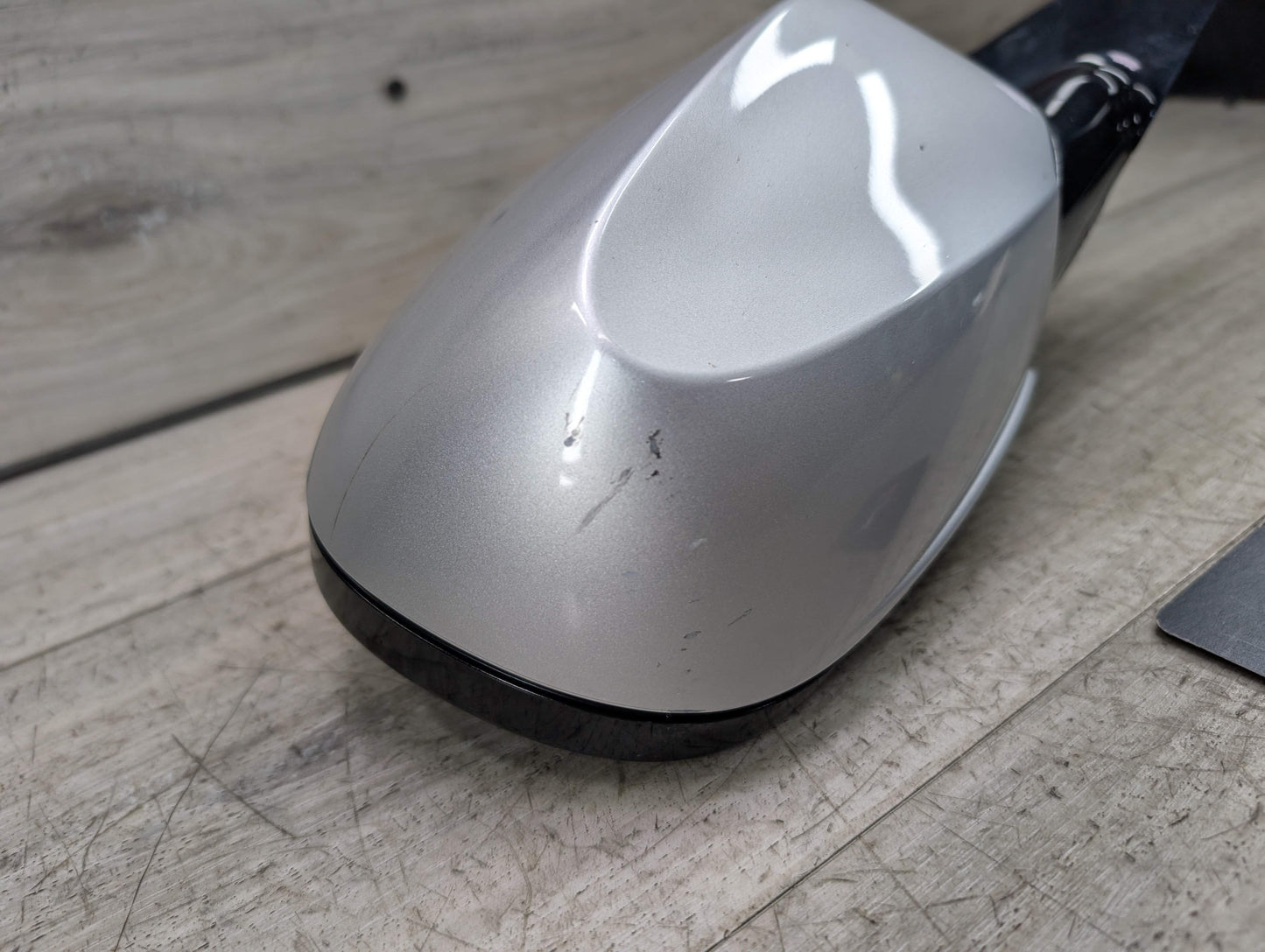 10-13 OEM BMW E2 E88 Front Right Passenger Side Heated Mirror Assembly Silver