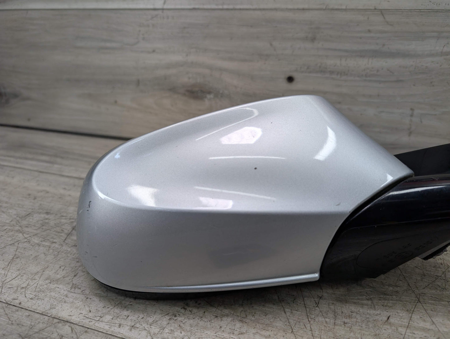 10-13 OEM BMW E2 E88 Front Right Passenger Side Heated Mirror Assembly Silver