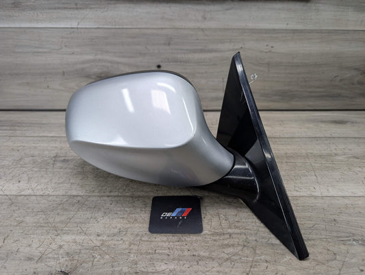 10-13 OEM BMW E2 E88 Front Right Passenger Side Heated Mirror Assembly Silver