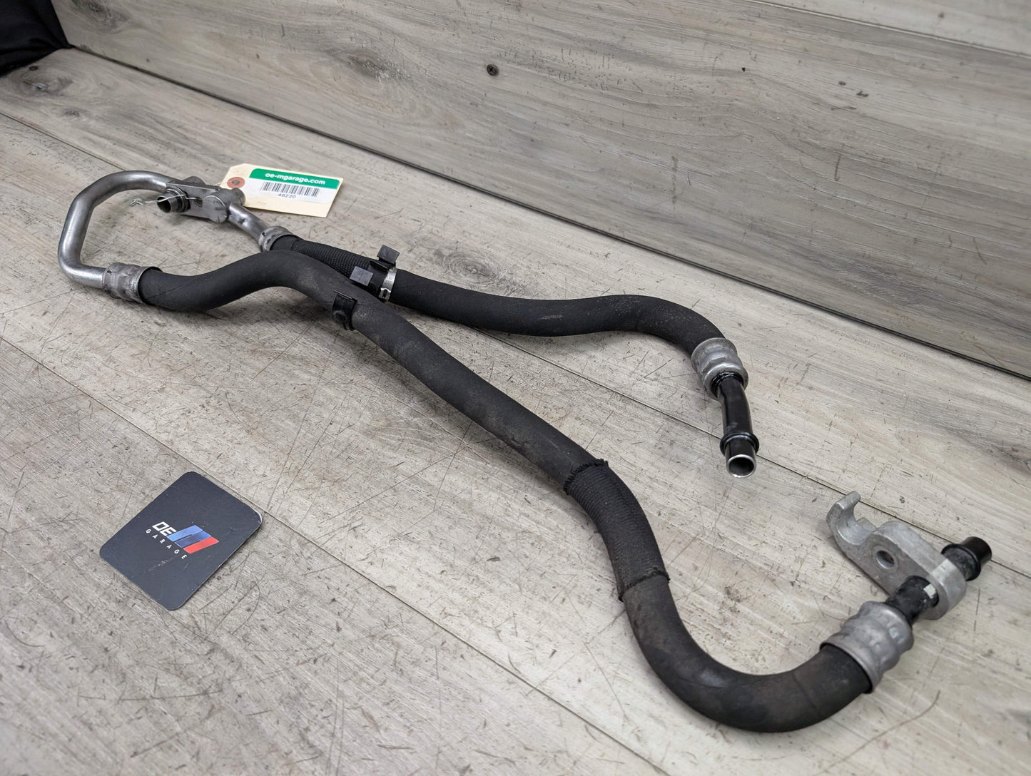 08-13 OEM BMW E82 E88 135 Engine N54 N55 Oil Cooler Flow Return Pipe Lines Hoses