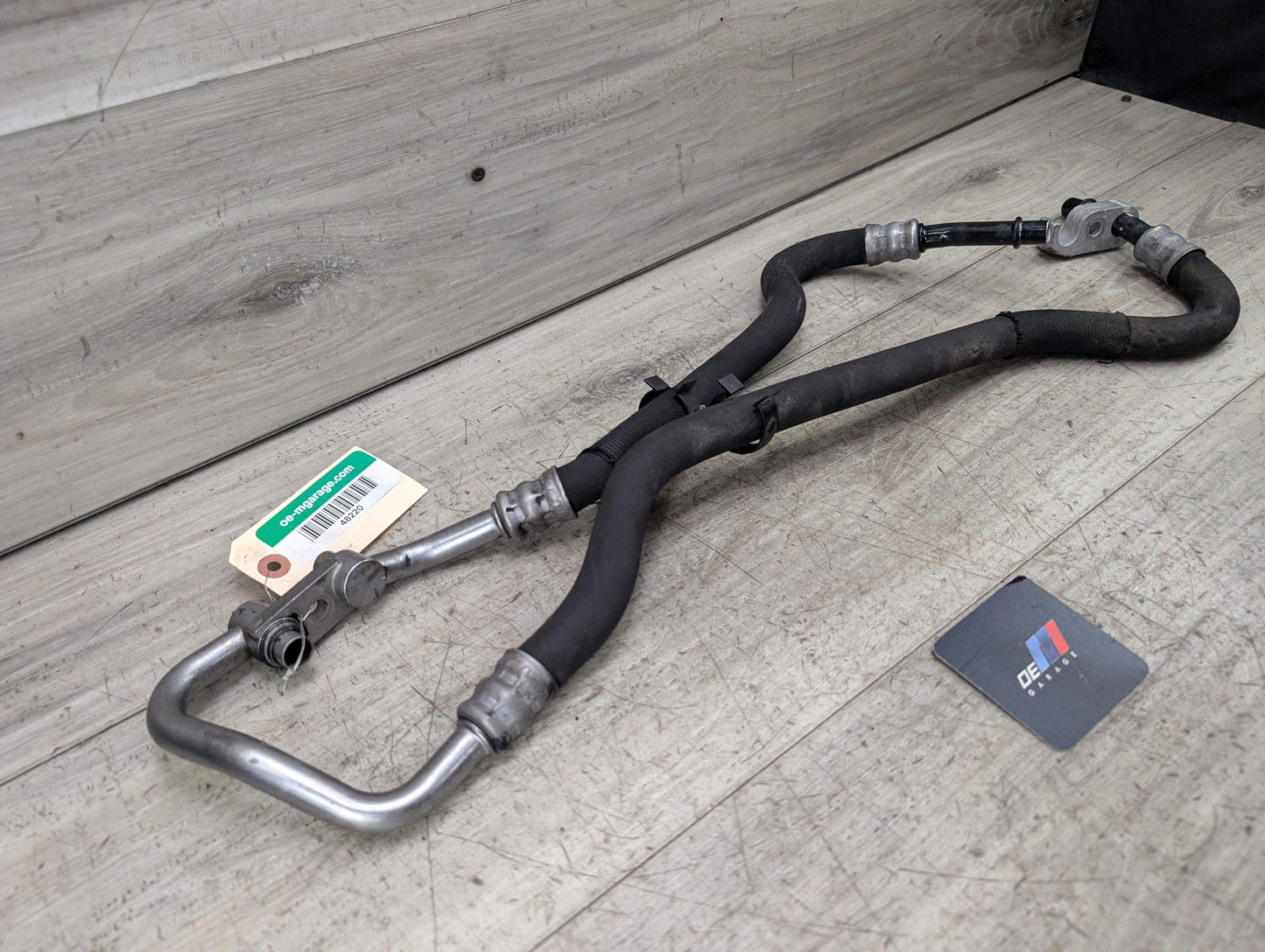 08-13 OEM BMW E82 E88 135 Engine N54 N55 Oil Cooler Flow Return Pipe Lines Hoses