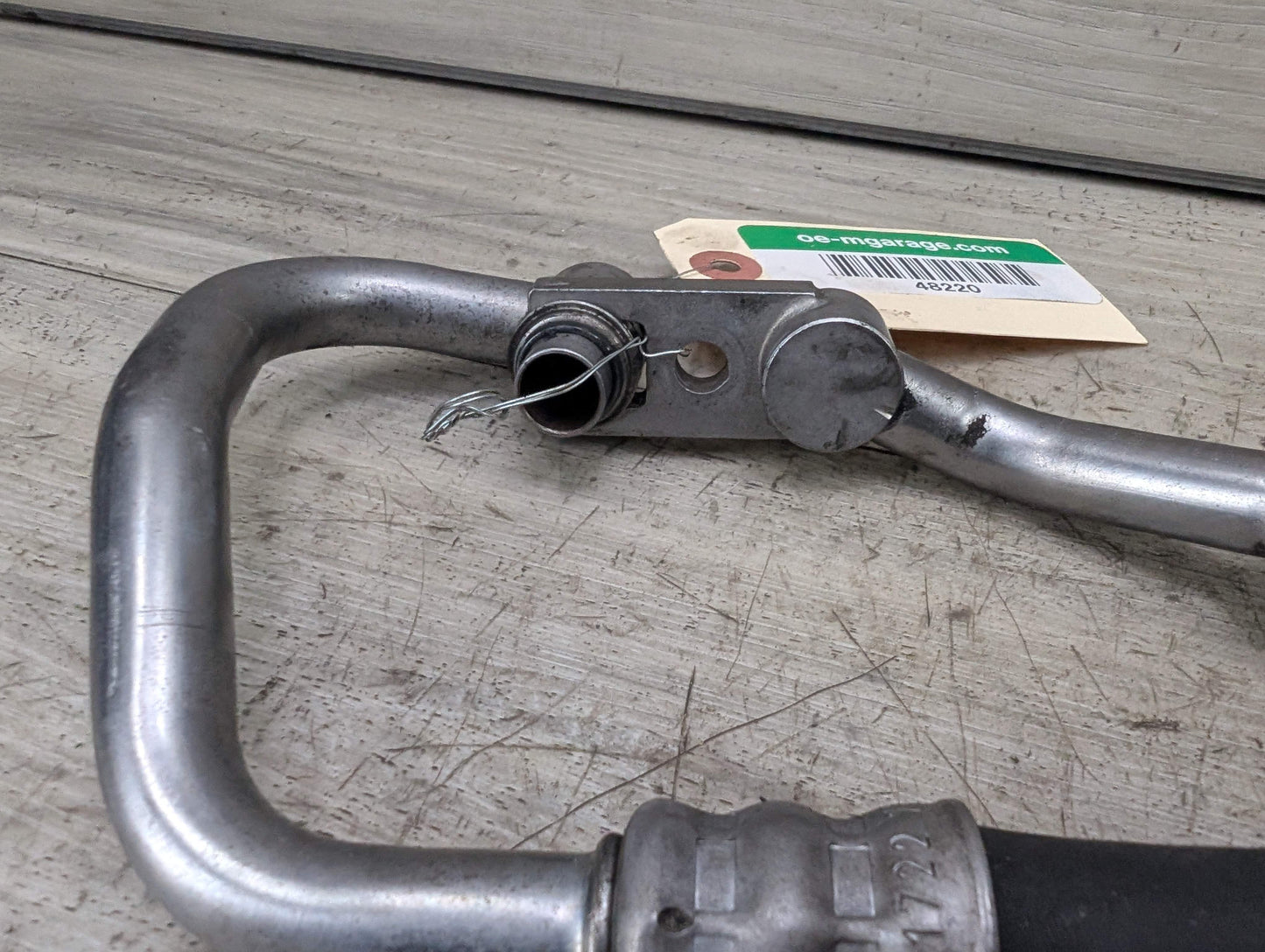 08-13 OEM BMW E82 E88 135 Engine N54 N55 Oil Cooler Flow Return Pipe Lines Hoses