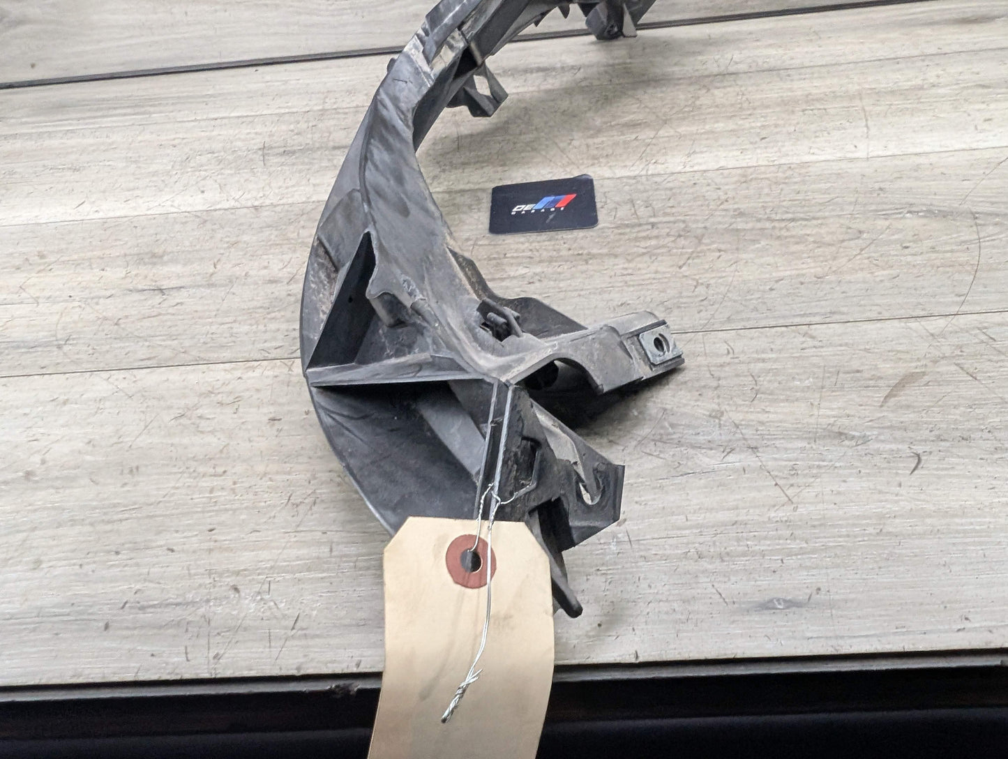 08-13 BMW E82 E88 128 135 Left Driver Headlight Arm Bracket Support Mount