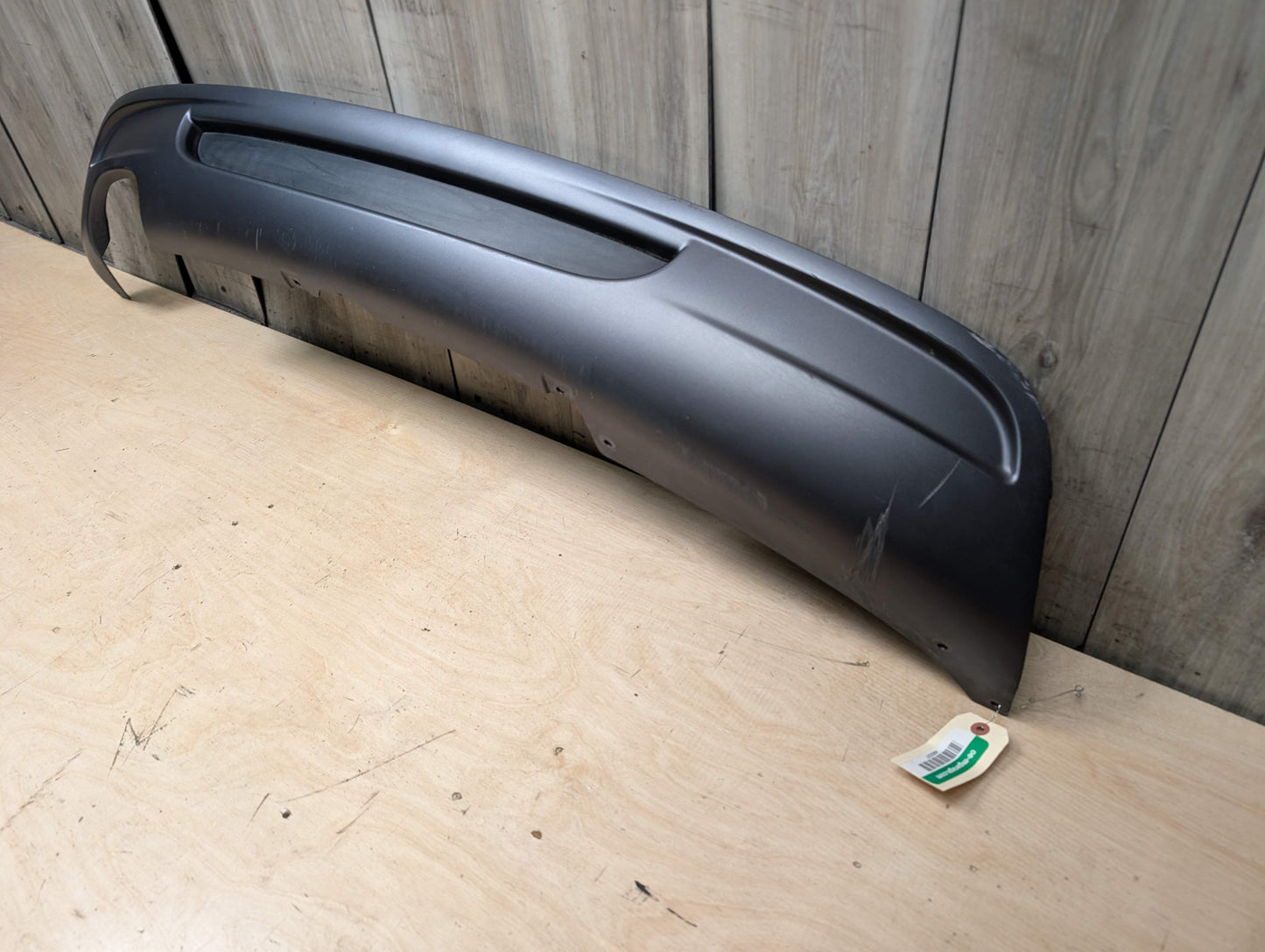 *08-13 OEM BMW E82 E88 Rear M SPORT Bumper Lower Insert Single Exhaust Diffuser