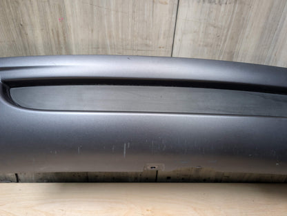 *08-13 OEM BMW E82 E88 Rear M SPORT Bumper Lower Insert Single Exhaust Diffuser