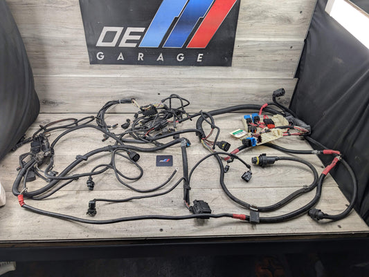 08-13 OEM BMW E82 E88 128 135 N55 Engine & Transmission Module Wiring Harness
