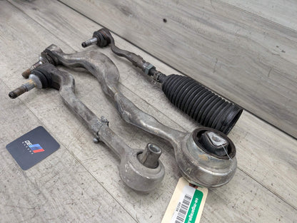 OEM BMW E88 E90 E92 E93 RWD Front Left Lower Upper Control Arm AFT Tie Rod SET