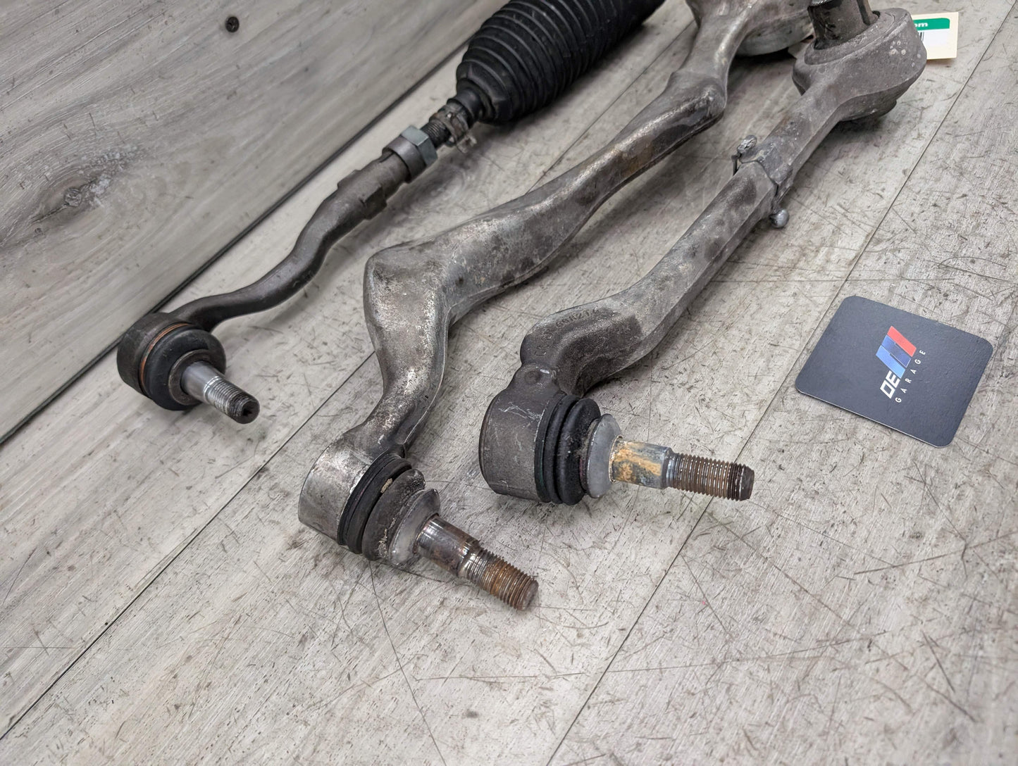 OEM BMW E88 E90 E92 E93 RWD Front Left Lower Upper Control Arm AFT Tie Rod SET