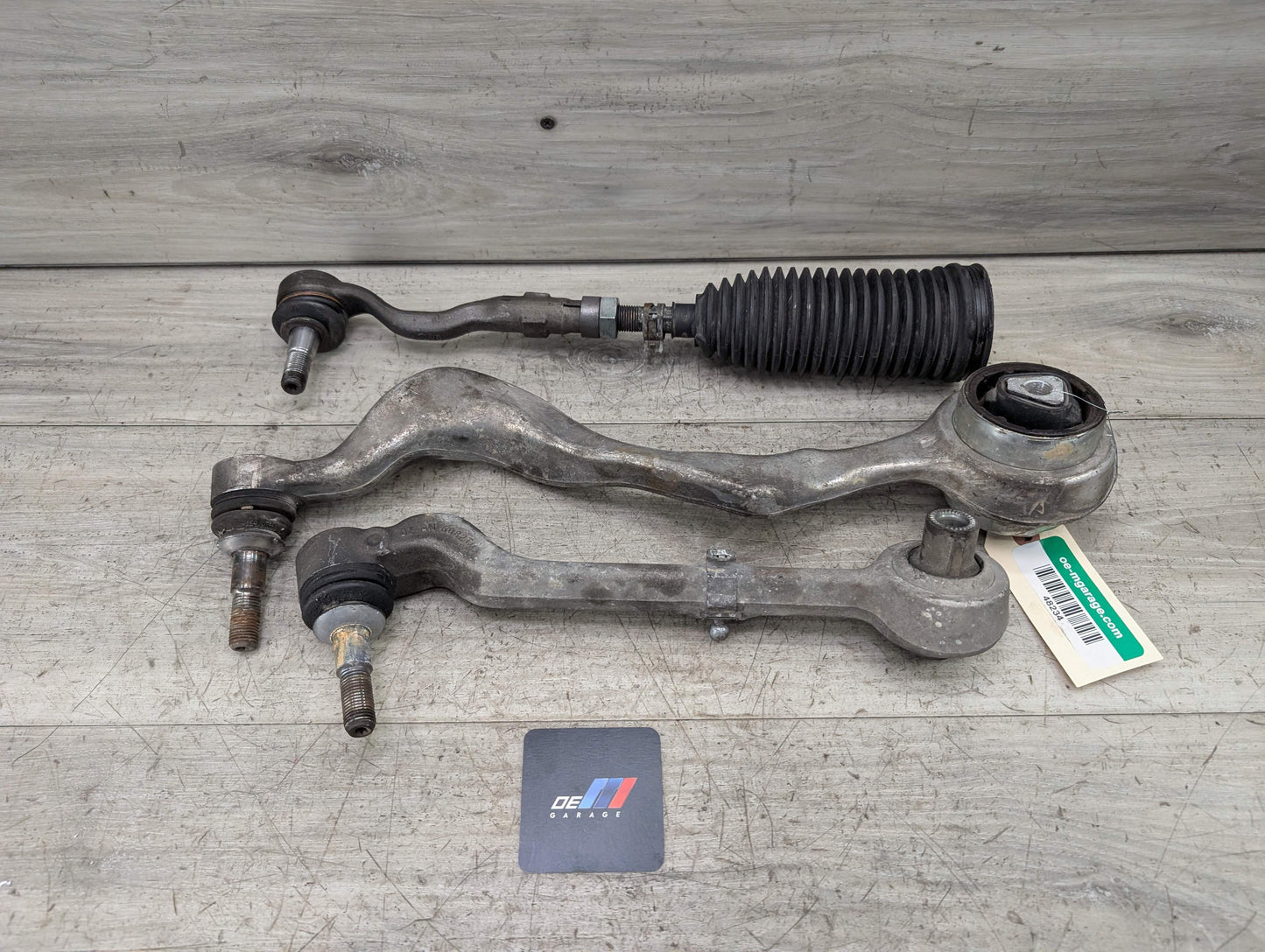 OEM BMW E88 E90 E92 E93 RWD Front Left Lower Upper Control Arm AFT Tie Rod SET