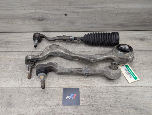 OEM BMW E88 E90 E92 E93 RWD Front Left Lower Upper Control Arm AFT Tie Rod SET