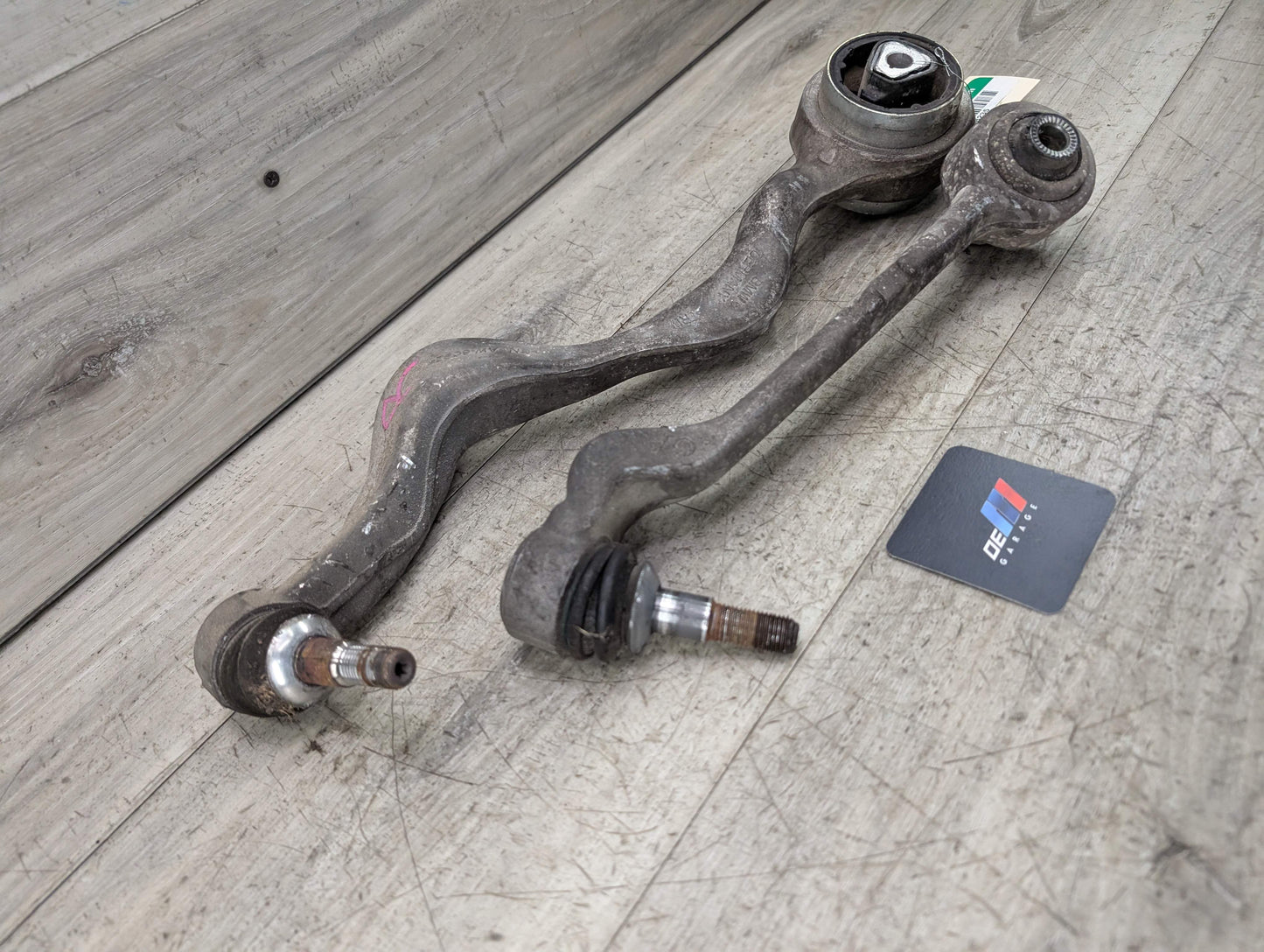 OEM BMW E88 E90 E92 E93 RWD Front Right Passenger Lower Upper Control Arm SET