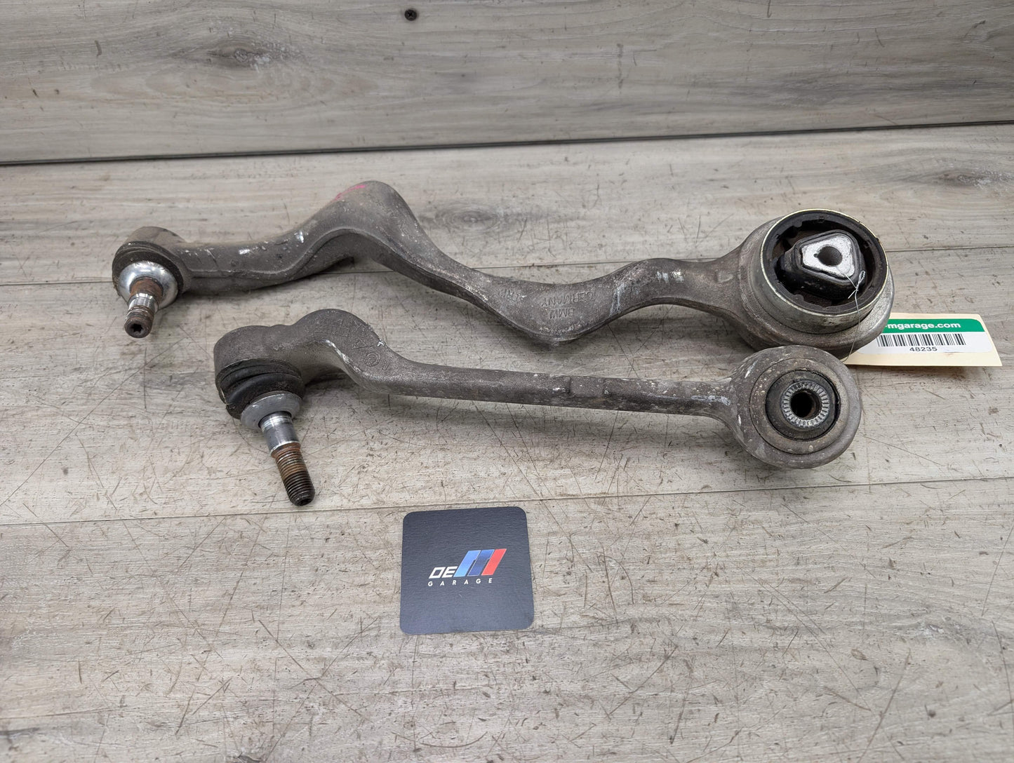OEM BMW E88 E90 E92 E93 RWD Front Right Passenger Lower Upper Control Arm SET