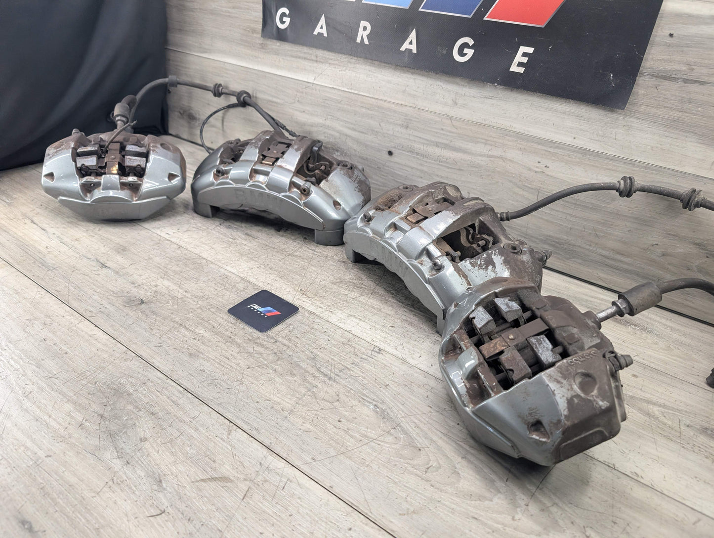 OEM BMW E82 E88 135 Front Rear Left Right Brake Calipers M-SPORT BREMBO SET