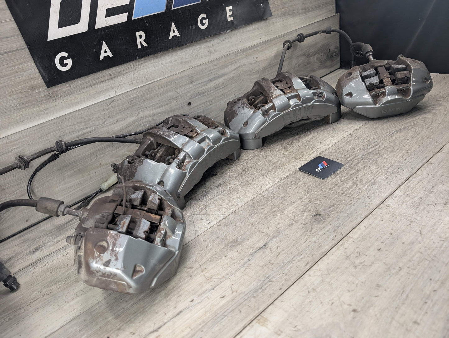 OEM BMW E82 E88 135 Front Rear Left Right Brake Calipers M-SPORT BREMBO SET