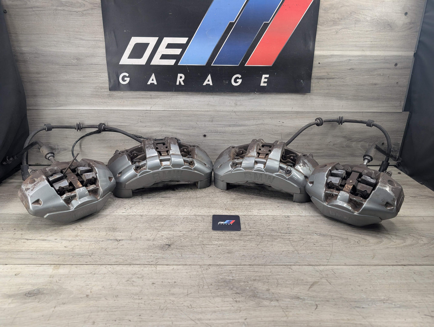 OEM BMW E82 E88 135 Front Rear Left Right Brake Calipers M-SPORT BREMBO SET