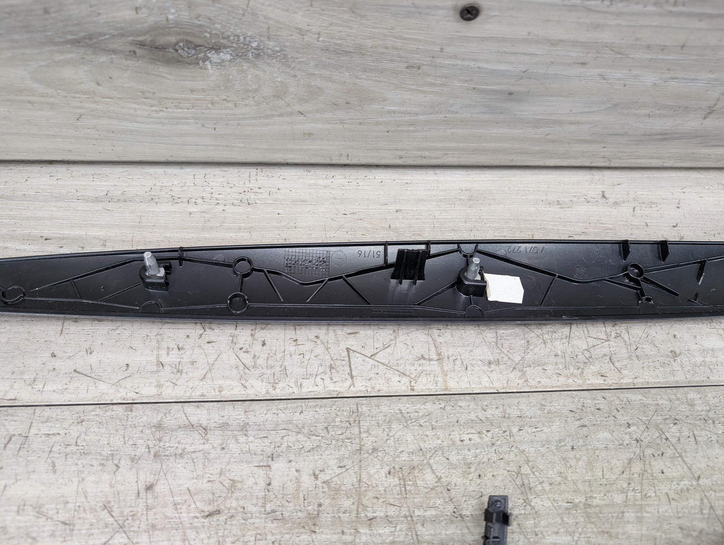 *08-13 OEM BMW E88 135 Interior Dash Center Console Doors Trim Gloss Black SET