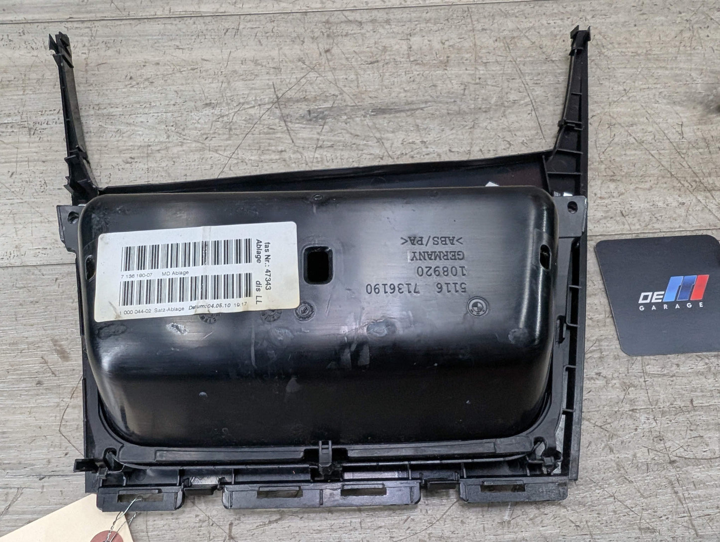 *08-13 OEM BMW E88 135 Interior Dash Center Console Doors Trim Gloss Black SET