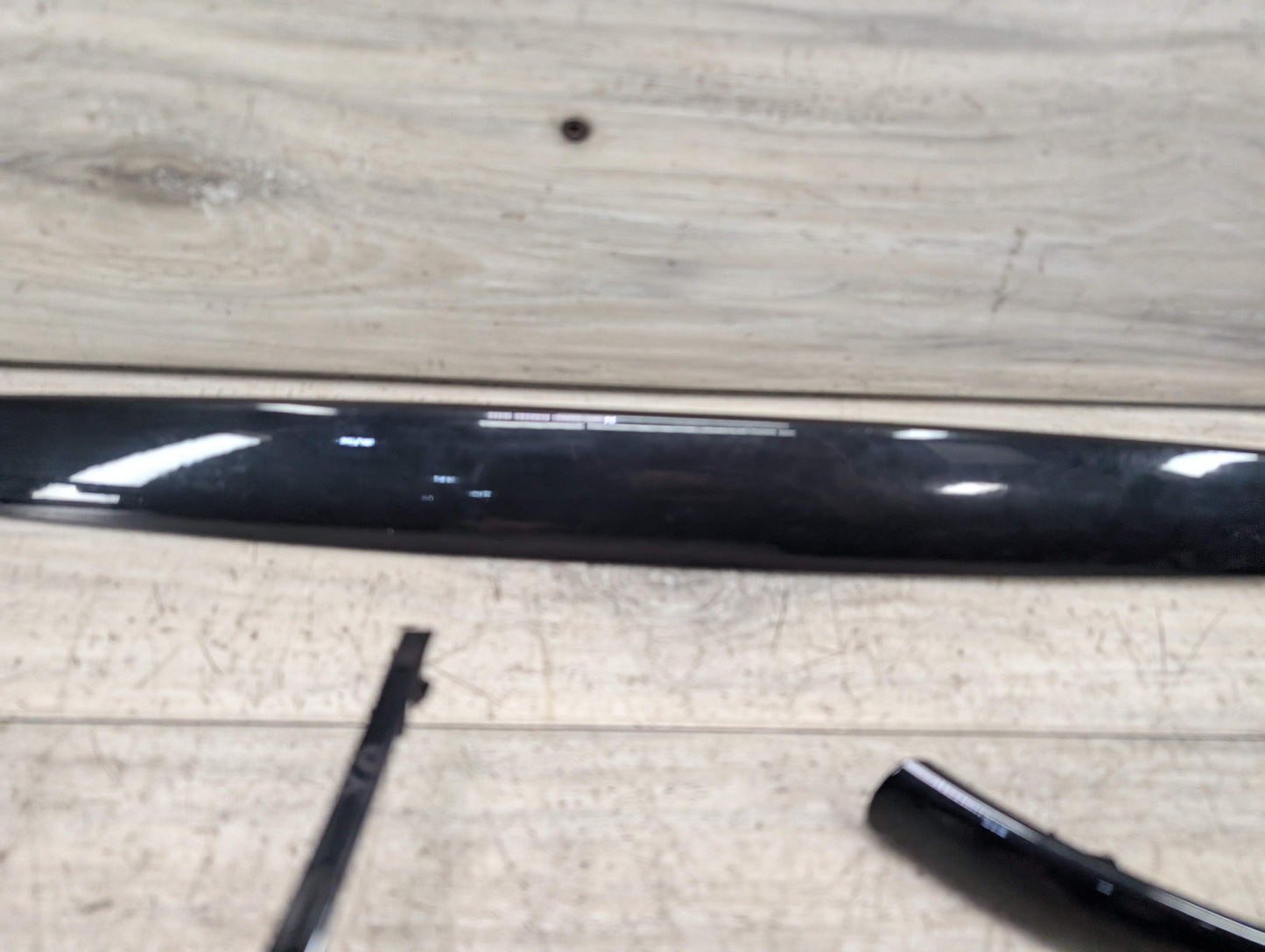 *08-13 OEM BMW E88 135 Interior Dash Center Console Doors Trim Gloss Black SET