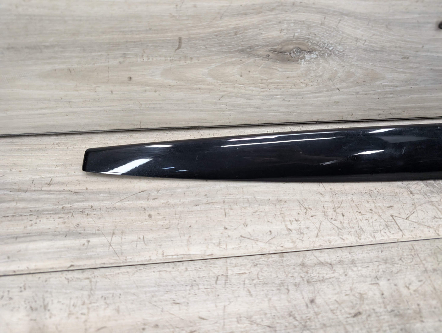 *08-13 OEM BMW E88 135 Interior Dash Center Console Doors Trim Gloss Black SET