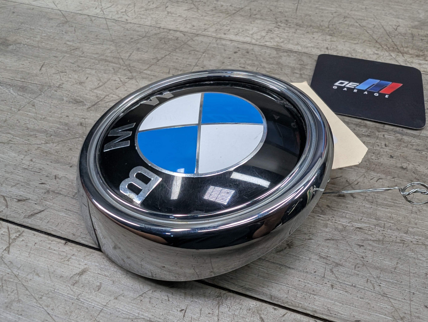 11-17 OEM BMW F25 X3 Rear Liftgate Trunk Lid Round Emblem Genuine