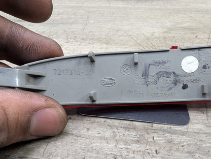 11-17 OEM BMW F25 X3 Rear Right Passenger Side M Sport Bumper Reflector Marker