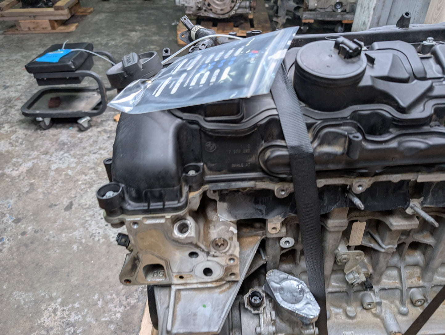 OEM BMW F15 F16 X5 X6 RWD Long Block N55 Engine Motor EWG 175k Miles