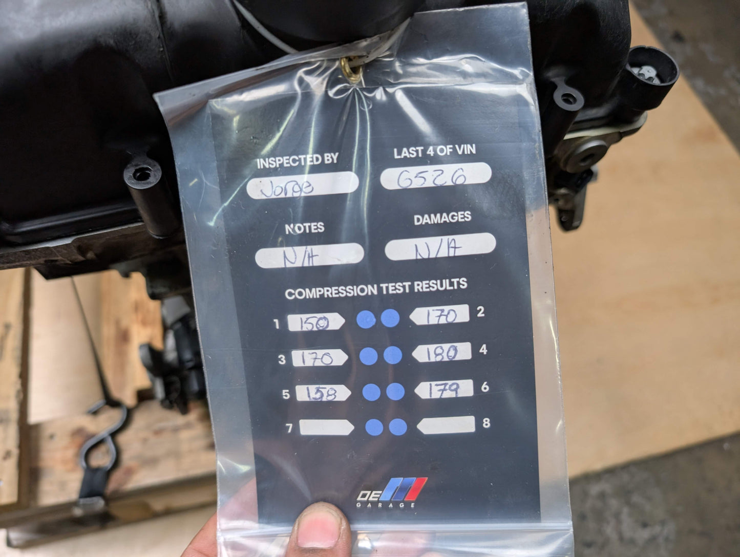 OEM BMW F15 F16 X5 X6 RWD Long Block N55 Engine Motor EWG 175k Miles