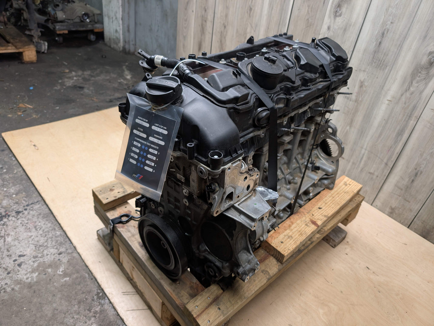 OEM BMW F15 F16 X5 X6 RWD Long Block N55 Engine Motor EWG 175k Miles