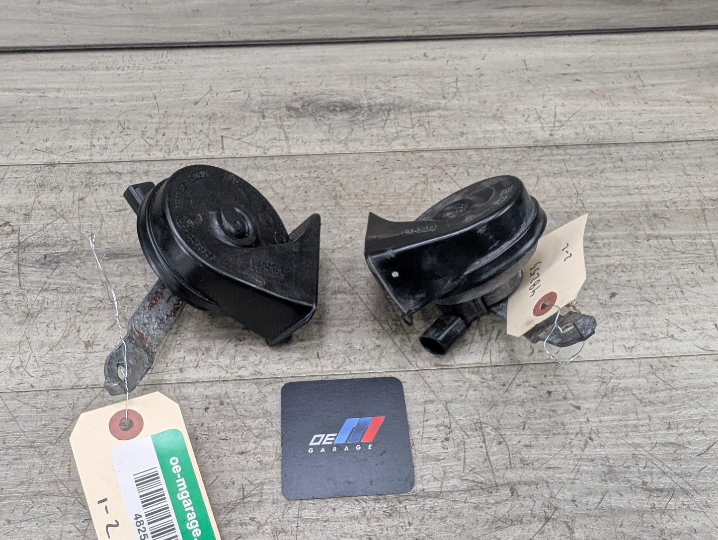 11-18 OEM BMW F25 F26 X3 X4 Left Right Low High Horn Signal Tone SET
