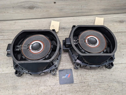 OEM BMW F25 X3 F15 X5 Left Right Sub Subwoofers Top HiFi Audio Speaker SET