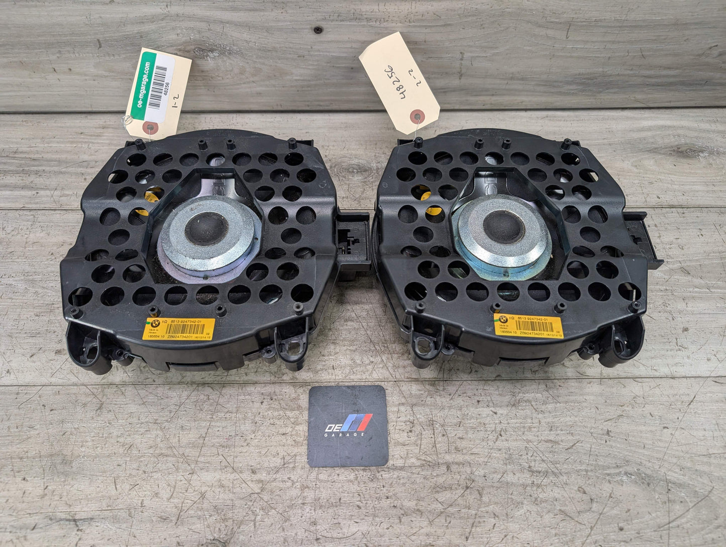 OEM BMW F25 X3 F15 X5 Left Right Sub Subwoofers Top HiFi Audio Speaker SET