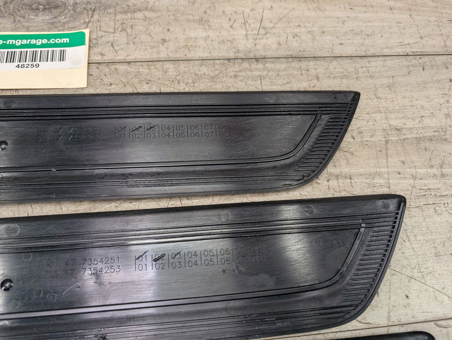 OEM BMW F25 F26 X3 X4 M SPORT Front Rear Left Right Door Sill Cover Trims SET