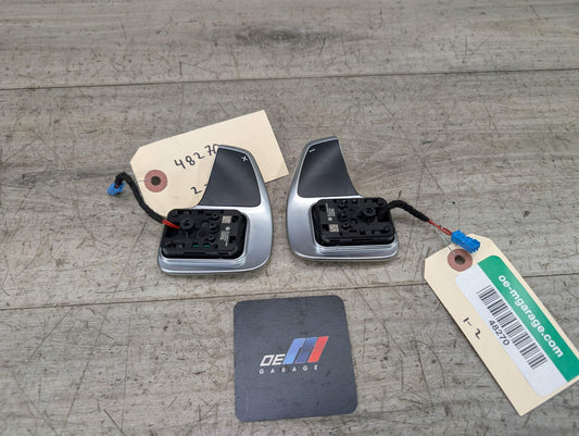 OEM BMW F15 F25 F30 F32 F33 F36 F48 X1 X3 X5 AT Paddle Shifter Plus Minus PAIR