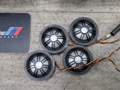11-17 OEM BMW F25 X3 Stereo Audio Speakers Tweeters Subwoofers Top HiFi SET