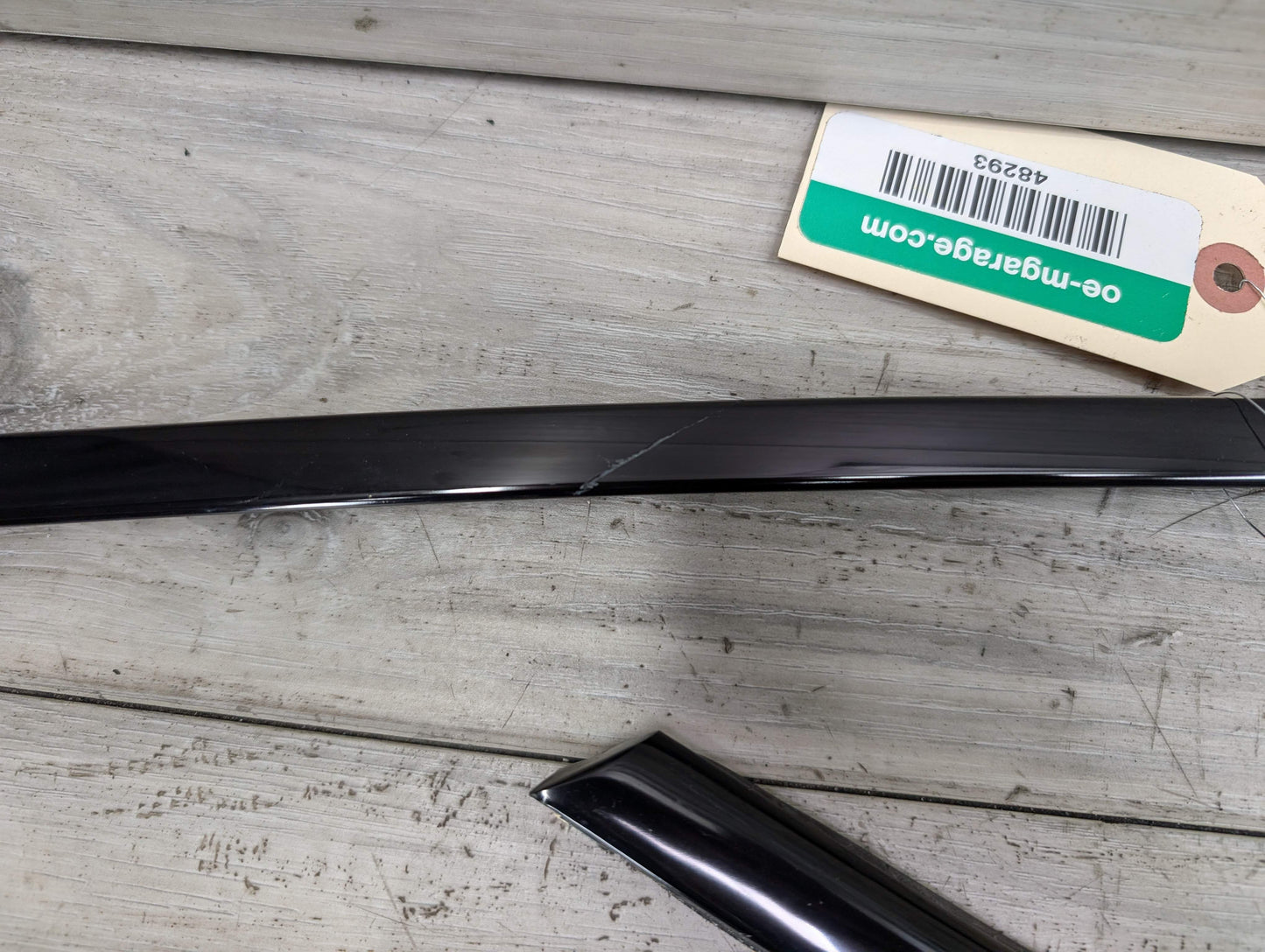 *11-17 OEM BMW F25 X3 SHADOW GLOSS Front Rear Left Right Door Trim SET (6)